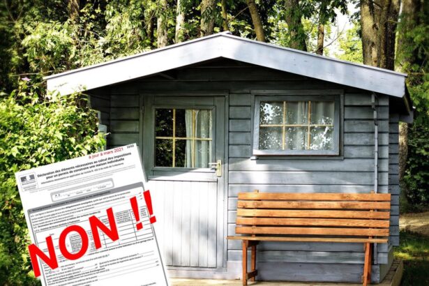 ne pas payer taxe aménagement abri de jardin