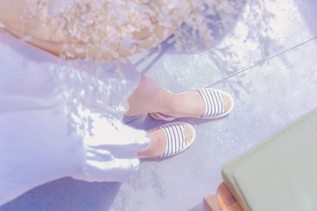 basket femme en toile légère