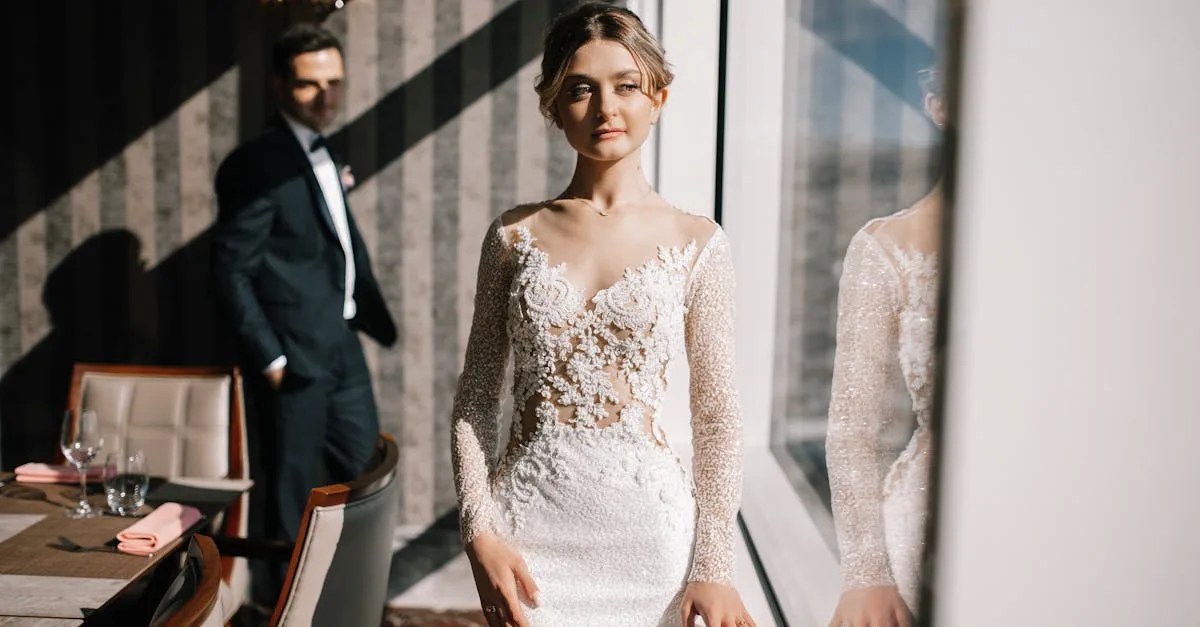 découvrez notre collection élégante de robes de mariée, conçues pour sublimer votre grand jour avec style et raffinement.